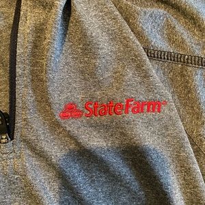 Women’s quarter zip fleece State Farm nice